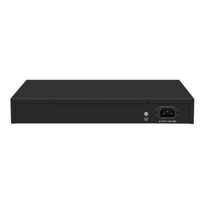 8 θύρες 10G Ethernet Switch μη διαχειριζόμενη ταχύτητα αυτοαπογνώρισης Single AC Input Fanless CE