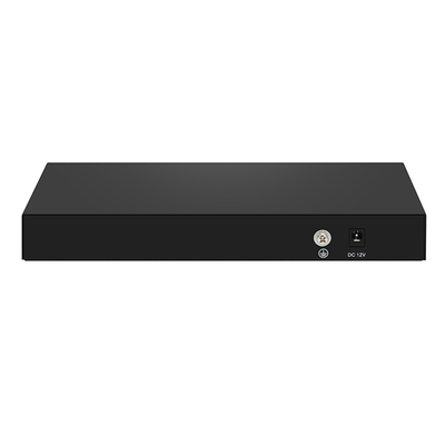 8 θύρες 10G Fiber Switch 1G 2.5G Συμμορφούμενη μη διαχειριζόμενη DC12V εισροή Βασισμένη στην Realtek