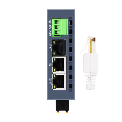 Βιομηχανική EtherCAT I/O Slave Module 16 θύρα 24V DC DIN Rail διπλή θύρα RJ45 θύρα IP20