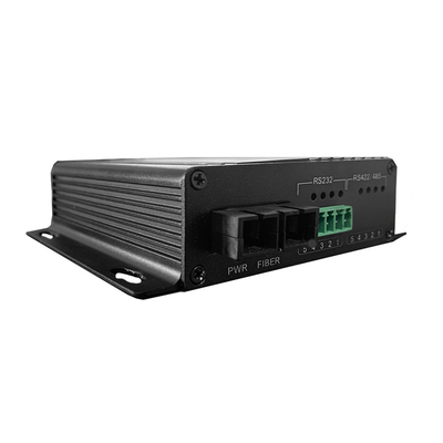 Βιομηχανικό DIN-Rail RS485 RS422 RS485 Σειριακά δεδομένα σε μετατροπέα ινών