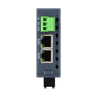 Modbus TCP/IP Slave I/O Module 24VDC 2 RJ45 16 Port DI DO Din Rail NPN Σύνδεση PNP