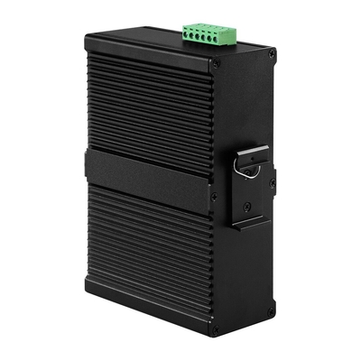 8-Port PoE Gigabit Ethernet Switch L2 Διαχειρίζεται με DC48V εισροή και βαθμό προστασίας IP40