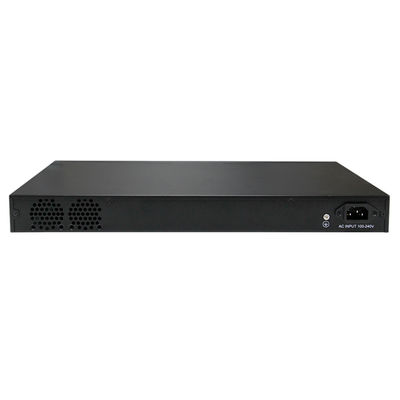 48 θυρών Gigabit L3 Managed Network Switch 10G Fiber Uplinks Ενιαία Είσοδος AC Βασισμένο σε Realtek