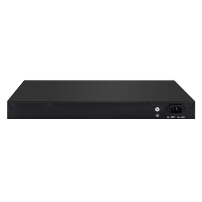 24 θύρες 2.5G Ethernet L3 Διαχειριζόμενος διακόπτης με 10G Fiber Uplink Single AC Input