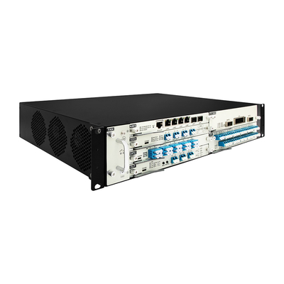 19" 2U DWDM Οπτικό Σύστημα Μεταφοράς με EDFA OTU DCM Card Wdm Σύστημα Μεταφοράς