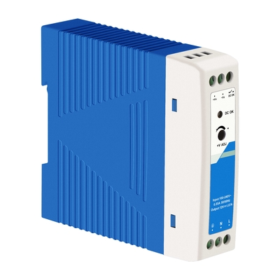 12V Din τροφοδοσία ηλεκτρικής ενέργειας πλαστικό 1.67A 20W AC/DC εισροή CE UL Καταχωρισμένη βιομηχανική ποιότητα