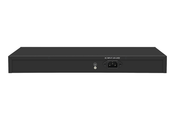 16 θύρες Gigabit Ethernet Switch Af/at Poe Switch AC 100-240V Ενέργεια