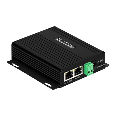 Διαχωριστής Gigabit 30W PoE με εναλλάξιμη έξοδο DC12V/24V για κάμερες ασφαλείας, ασύρματα AP, συστήματα ελέγχου πρόσβασης.