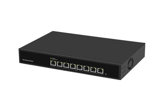 8 Θυρών 10G Ethernet Switch 8*10G Θύρες Ethernet Υποστηρίζουν 100/1000M/2500M/5G/10G