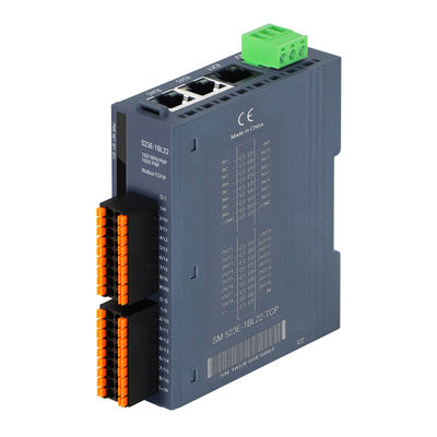Modbus-TCP λεωφορείο PAL I/O Σύστημα επεκτάσιμη ζεύξη Βιομηχανικός έλεγχος 16DI+16DO PNP DC24V Εισαγωγή 2RJ45 IP20