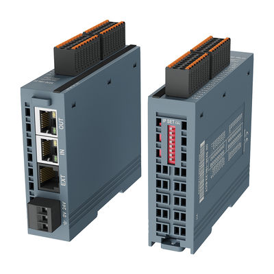 OM52*E EtherCAT bus Coupler PLC IO module with 16DI+16DO NPN/PNP IP20