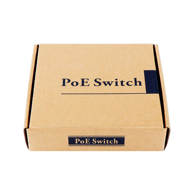 8 θύρες Fiber Optic PoE Switch Gigabit SFP/RJ45 Uplinks AC220V 120W/150W Budget χωρίς ανεμιστήρα
