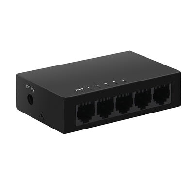 5 θύρες Gigabit Ethernet Switch 10/100/1000Mbps μη διαχειριζόμενη επιφάνεια εργασίας Metal Case CE