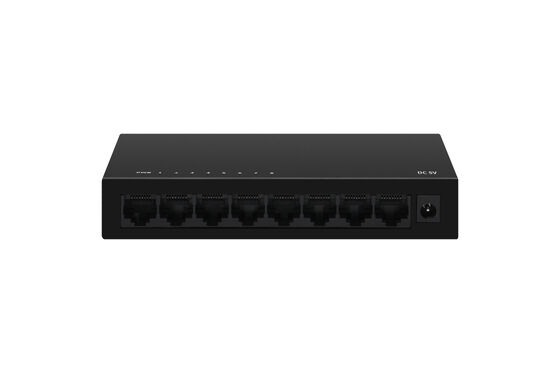8 θύρες Gigabit Ethernet Switch Desktop μη διαχειριζόμενη 100M/1G Αυτοαισθητοποίηση DC5V εισροή CE