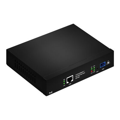 Gigabit Μονοθύρας XPON PoE ONU EPON/GPON 802.3at 30W AC100-240V Επιτραπέζιο FTTH ONT