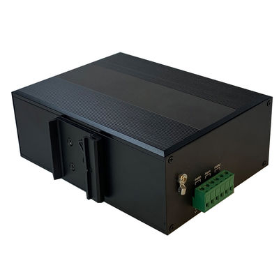 8 Port Industrial Managed PoE Switch 2.5G Fiber Din Rail 240W Υποστήριξη Διαχείρισης PoE