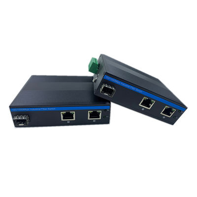 Εταιρικός διακόπτης δικτύου 10/100m 1 Sfp 2 Rj45 Μη διαχειριζόμενος διακόπτης δικτύου IP40 DC 9-36V