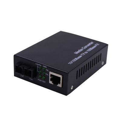 2A προαιρετικό μίνι καλώδιο 5Km μετατροπέων MEDIA Ethernet οπτικών ινών Max σε MMF