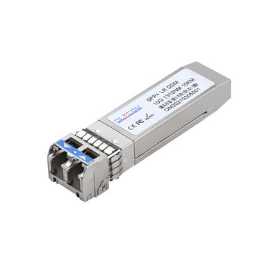 Πομποδέκτης χαλκού SFP της LR 10km 10g, διπλή ενότητα 1310nm ινών LC SFP για τους διακόπτες