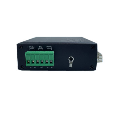4 Port Industrial Network Switch Gigait SFP Fiber Optic Ethernet μη διαχειριζόμενο Din Rail