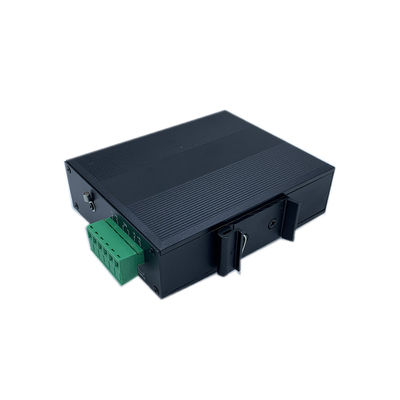 4 Port Industrial Network Switch Gigait SFP Fiber Optic Ethernet μη διαχειριζόμενο Din Rail