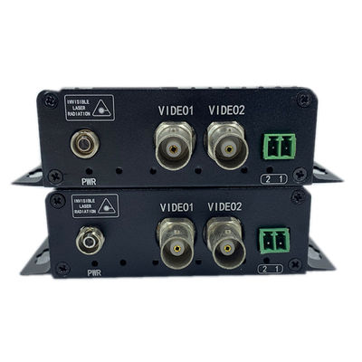 1080P BNC Video To Optical Fiber Μετατροπέας με RS485 Δεδομένα FC σε Multimode Fiber