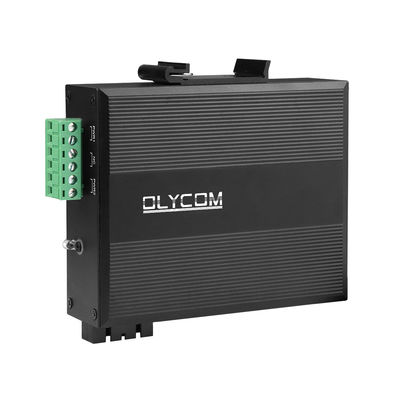 Μετατροπέας μέσων Gigabit Ethernet 40KM SC Fiber Singlemode Unmanaged Rugged Case CE FCC