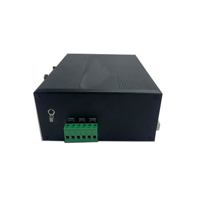 Η σταθερή μετάδοση DIN τοποθετεί το βιομηχανικό διακόπτη δικτύων με 4 10/100Mbps UTP