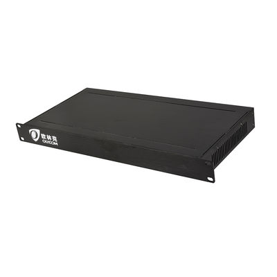 HD 1080P AHD CVI TVI Fiber Video Ψηφιακός οπτικός μετατροπέας 16 θύρας AC 220V εισροή
