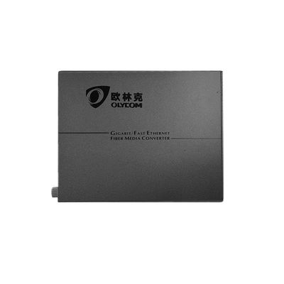 850nm Fiber Optic PoE Media Converter Δίκτυο Gigabit Μη διαχειριζόμενο Multimode SFP Cage