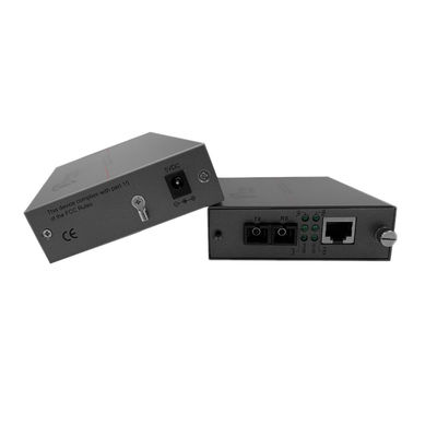 Μετατροπέας PoE Fiber Media 20KM Megabit 30W Ενεργός PoE 48V Έκδοση SC Πύλη μη διαχειριζόμενη