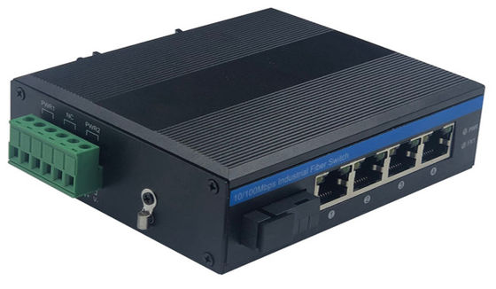 5 θύρες Industrial Network Switch Hub 10/100Mbps SC σύνδεσμος μη διαχειριζόμενος βασισμένος στην Realtek