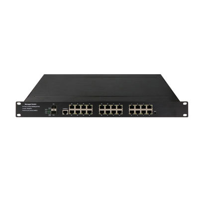 IP30 βιομηχανικός διοικούμενος διακόπτης Ethernet