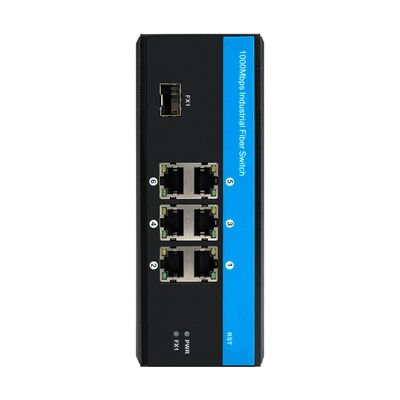 6 θύρες 40 Gigabit Ethernet Switch Ethernet Rail Switch 9-36VDC Industrial Fiber Switch