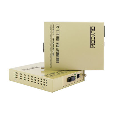 Μετατροπέας μέσων WDM 100Mbps Rack Mount Fiber Copper Extender μη διαχειριζόμενος