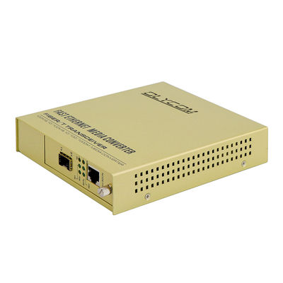 Μετατροπέας μέσων SFP 10/100Mbps AC εισροή μη διαχειριζόμενη LFPT 2KM 20KM