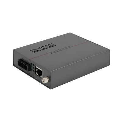 10/100M Ethernet Fiber Media Converter SC Connector Rack Εγκαταστάσιμο μη διαχειριζόμενο DC5V LFPT