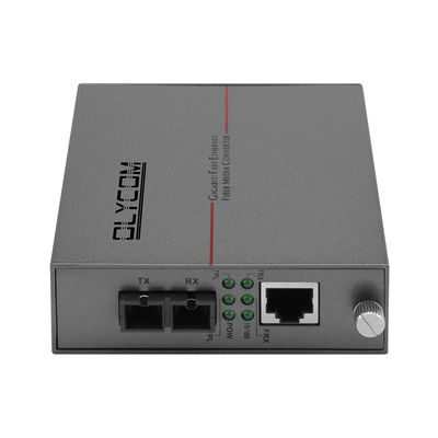 10/100M Ethernet Fiber Media Converter SC Connector Rack Εγκαταστάσιμο μη διαχειριζόμενο DC5V LFPT