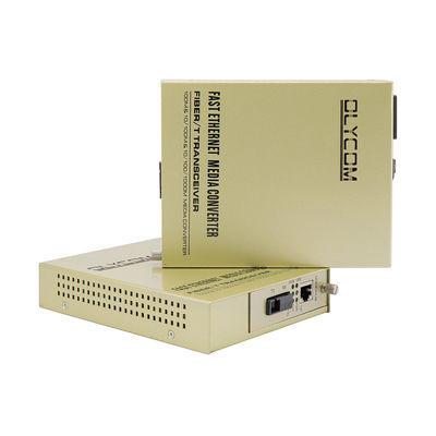 Ενιαία εισαγωγή εναλλασσόμενου ρεύματος μετατροπέων 1310/1550nm 220V MEDIA Ethernet οπτικών ινών πυρήνων