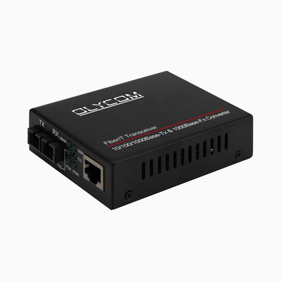 Ο μετατροπέας 2 μέσων MTBF 50,000hours Gigabit Ethernet ράφι λιμένων τοποθετεί πέρα από το καλώδιο Cat6