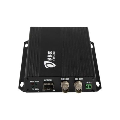 3G-SDI Fiber Optic Extender με RS485 Data Local Loopout 1 SDI σε 2 SDI εκτός CE