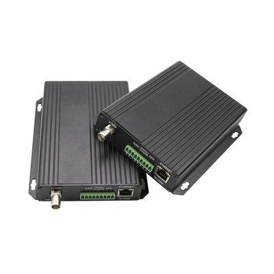 Αναλογικά Βίντεο Bidi Δεδομένα RS232/RS422 10/100M Ethernet Over Fiber Converter DC5V