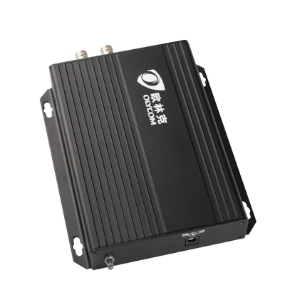 1080P HD SDI Video Fiber Extender Οπτικός μετατροπέας Single Mode 20km Με τοπική Loopout 12V