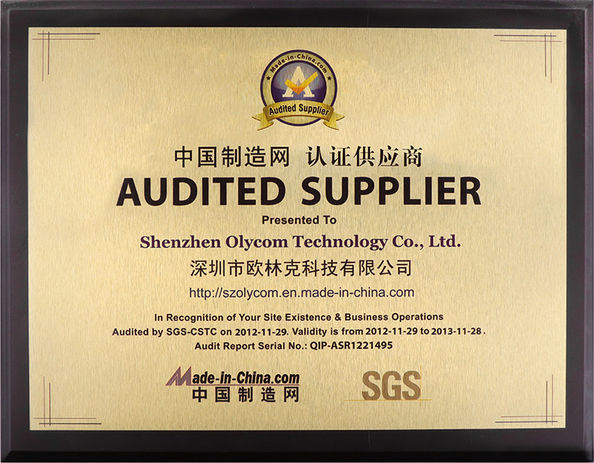 Κίνα Shenzhen Olycom Technology Co., Ltd. Πιστοποιήσεις